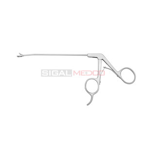 Fórceps de dentición Artho Punch 15 ° Eje derecho Manual Acero inoxidable alemán con instrumentos dentales de eje de 2,7mm y 3,4mm - Product Image 2