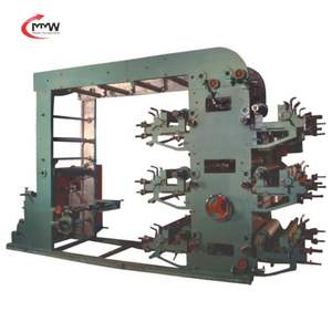 Machine d'impression flexographique à rouleaux entièrement automatique à 10 couleurs à grande vitesse Mohindra avec guide de ruban et freinage automatique pour rouleaux laminés - Product Image 2