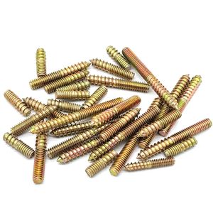 สลักเกลียวที่แขวนสองหัวทำจากไม้สกรูเกลียวในตัวสำหรับการก่อสร้างปลายคู่ - Product Image 5