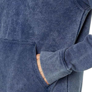 Vêtements de rue de haute qualité sur la taille sweat à capuche en gros vêtements de mode homme sweats à capuche lavés à l'acide - Product Image 6