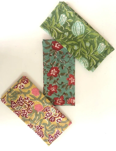 Vente en gros Ensemble de serviettes en coton mélangé fait à la main pour tous les jours et pour mariage Assortiment de motifs festonnés brodés pour la maison - Product Image 2