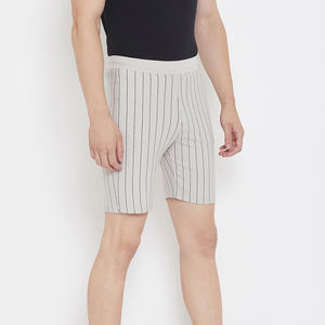 Short décontracté à rayures latérales de couleur unie pour hommes de qualité supérieure avec poches respirant séchage rapide teint uni meilleur prix en gros - Product Image 4