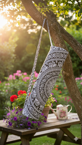 กระเป๋าชายหาดแมนดาลาสไตล์วินเทจของอินเดียเสื่อโยคะแฟชั่นสายคล้องไหล่มีซิปสำหรับใช้ในฤดูร้อนฤดูหนาวยิมโยคะสตูดิโอ - Product Image 3