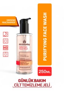 Gel Limpiador Purificante Dermoday 250ml con Extracto de Ginseng y Aguacate para Todo Tipo de Piel, Venta al Por Mayor para Exportación - Product Image 3