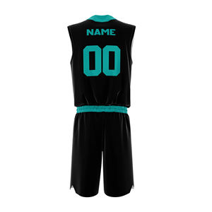 Ensemble Maillot et Short de Basketball d'Été pour Hommes, Respirant, Sans Manches, Grande Taille, Imprimé, Vente en Gros - Meilleures Ventes - Product Image 4