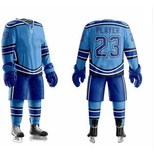 Maillot de Hockey sur glace d'équipe sportive de haute qualité Logo sur mesure maillot de Hockey sur glace coupe ajustée maillot de Hockey sur glace - Product Image 1