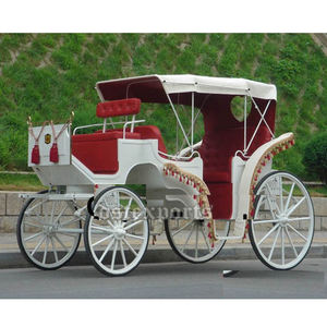 Carruaje de caballos funerarios blancos Fabricante de carros de caballos funerarios Buggy de caballos funerarios europeos a la venta - Product Image 6