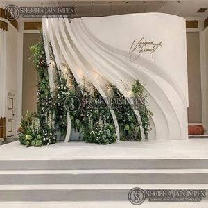 เวทีงานแต่งงานไม้สไตล์คริสเตียนสมัยใหม่สำหรับตกแต่งกลางแจ้ง ยี่ห้อ Shobha Jain Impex ผลิตที่เดลี อินเดีย - Product Image 6