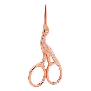Nouvelles ciseaux à broder fantaisie de qualité industrielle pour gauchers, en acier inoxydable, pointe aiguë pour les soins de beauté personnels, manucure - Product Image 4