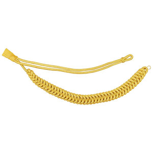 Aiguillettes d'uniforme de conception de client pour la vente en ligne Aiguillettes d'approvisionnement d'usine meilleur prix Aiguillettes - Product Image 5