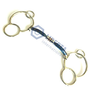 Haute Qualité Cheval Double Anneau Cheval Bit Solide En Acier Inoxydable Cheval Bit Snaffle Disponible en Bas Prix Fabricant Vétérinaire - Product Image 6