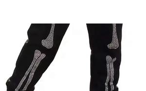 Rhinestone Print Tracksuit Sweat Suits Sweatpants and Hoodie Set Acid Wash Leg <b>Pants</b> <b>Cropped</b> Sweat suit Set Women - Product Image 6