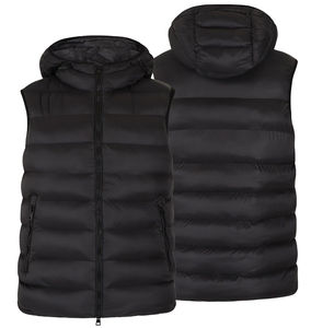 Gilet en duvet avec logo personnalisé pour hommes et femmes Gilet coupe-vent d'hiver léger avec poche de haute qualité - Product Image 6