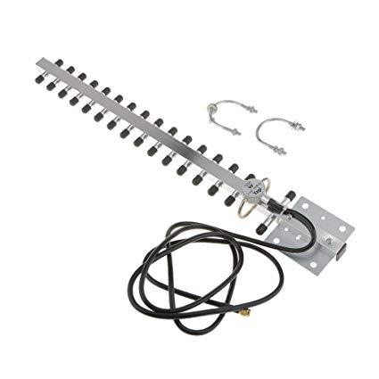18dBi Yagi Antenna | High-Gain 800-2500MHz | Outdoor Directional Antenna for Cellular, LTE, 4G, 5G & IoT Applications