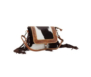 Conjunto de bolsos de hombro de cuero genuino de la mejor calidad para llevar cuero de vaca de lona reciclado y bolso de cuero en relieve Turquesa - Product Image 4