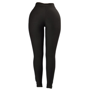 Leggings de yoga sans couture taille haute de qualité supérieure pour femmes, en coton extensible, pour le fitness et la gym, avec effet ventre plat, décontractés pour l'été, vente en gros - Product Image 2