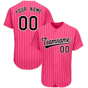 Ropa Deportiva de Béisbol y Sóftbol para Adultos, Personalizable, Cómoda, de Alta Calidad, Secado Rápido, Transpirable, de Poliéster, Jersey Personalizado - Product Image 2
