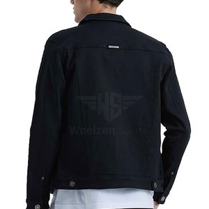 Men <b>Jeans</b> Jacket Durable Material Classic Design For <b>Work</b> Casual Outfits And Travel Days Winter Jackets - Product Image 5