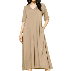 ชุดคุर्ติทรงเอไลน์ผ้าฝ้ายพรีเมียมสำหรับผู้หญิง สไตล์ชาติพันธุ์ เหมาะสำหรับงานปาร์ตี้และสวมใส่ในชีวิตประจำวัน ราคาสุดคุ้ม - Product Image 1