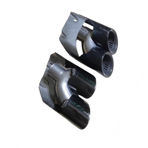 Embouts d'échappement noirs de style OEM de haute qualité pour Porsche Macan (paire)  95B00420008  95B04420014  95B04420009  95B253681 - Product Image 1