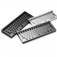 Carcasa de Teclado de Aleación de Aluminio Mecanizada por CNC de Alta Precisión, Personalizada OEM, Placa Base de Teclado Mecánico, Piezas CNC