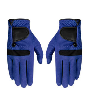 Matériau en cuir respirant gants de golf confortables 100% cuir véritable peau de mouton souple anti-dérapant particules gants de golf pour hommes - Product Image 5