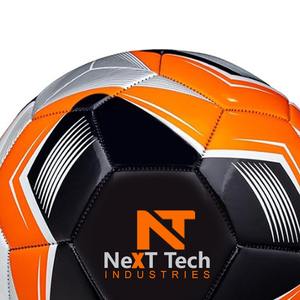 Balón de entrenamiento de fútbol de Next Tech Industries, material de PU para fines de entrenamiento con diseño personalizado y logotipo personalizado - Product Image 6