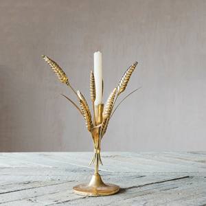 Bougeoir en laiton de style ethnique pour les intérieurs traditionnels, bougeoir multifonctionnel, fleur pour la décoration, la prière et les cadeaux - Product Image 6