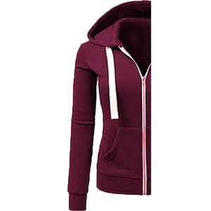 Mono Deportivo Morado Personalizado para Mujer, Informal, con Capucha, Satinado, de Manga Larga, Cintura Alta, Transpirable y Ecológico - Product Image 6
