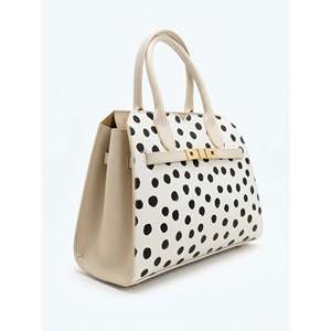 Structured Handbag in Genuine Dollaro Leather - Made in <b>Italy</b> - Art. DOT3 - Product Image 3