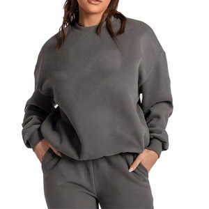 Sudaderas Extra Grandes Personalizadas para Mujer, Otoño/Invierno 2025, Tejidas, Estampadas, con Logotipo Frontal, Mangas Largas, Personalizables - Product Image 5