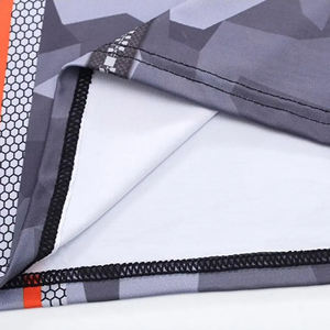 เสื้อรัดกล้ามเนื้อป้องกันการบาดเจ็บสำหรับผู้ชาย เสื้อรัดกล้ามเนื้อสำหรับเล่นกีฬา รุ่นใหม่ รับผลิตแบบ OEM คอกลม แขนยาว - Product Image 2