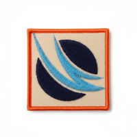 Patchs de fleurs brodés en chenille faits main personnalisés pour chapeaux et vêtements, style à coudre, en feutre non tissé, couleurs et tailles personnalisées