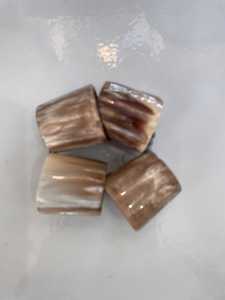 Faizacraft Anneaux de serviette en corne polie brillante Décoration de réception de mariage de haute qualité pour les fêtes stockées - Product Image 3