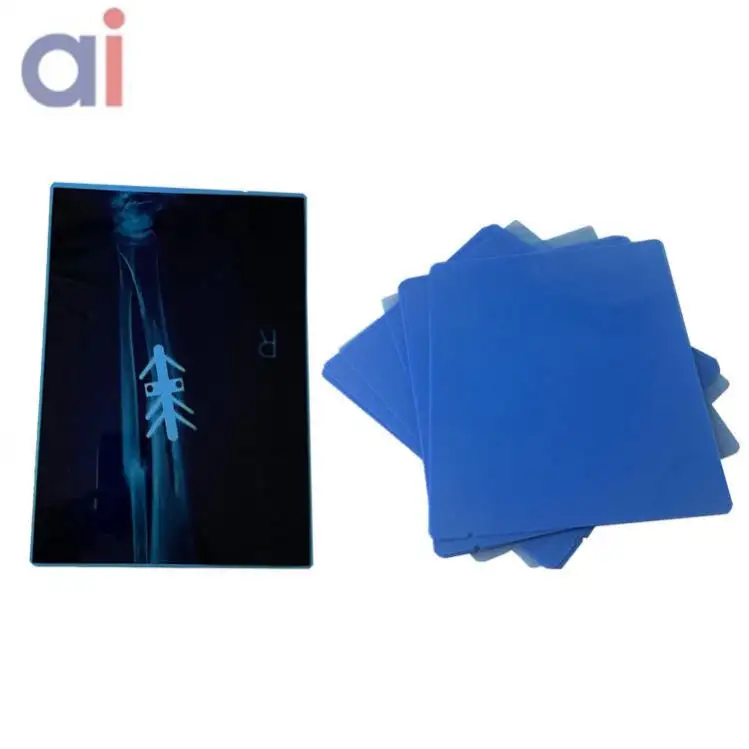ฟิล์มทางการแพทย์ X ray ทางทันตกรรม8x10 'ฟิล์มสีฟ้าฟิล์มทางการแพทย์ทุกชนิด