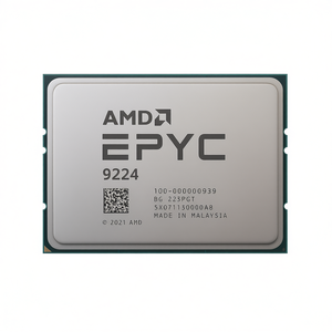 Procesador AMD EPYC 9224 de 24 Núcleos/48 Subprocesos, 2.5GHz-3.7GHz, 200W, 100% Productividad, Semiconductores - Product Image 3