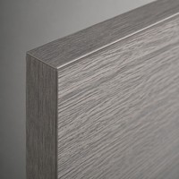 Puertas Interiores Modernas de Melamina, Puertas de Madera con Diseño Laminado, Puerta Plana Sólida de MDF Ignífuga para Villa, Superficie Acabada