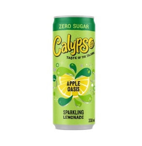 Limonada Calypso Espumosa de la Mejor Calidad 330ml Bebida de Limón Dulce y Espumosa Para Cafeterías, Restaurantes y Uso Doméstico - Product Image 4