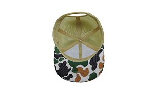 Gorra de camionero de malla de tela cómoda sin estructura de Diseño modificado, sombrero de camping de moda enérgico y elegante, producido en Vietnam - Product Image 4