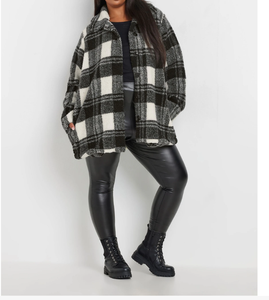 Turn Over Collar Button up Unisex French Terry Custom Logo Bordado Algodón en blanco Oversize Sudadera con cuello redondo - Product Image 1