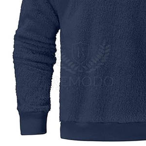 Sweat-shirt polaire Sherpa pour hommes en coton fabriqué au Pakistan Dernier modèle Sweat-shirt polaire Sherpa pour hommes - Product Image 4