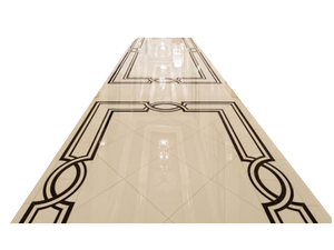 Dernière collection 2025 : Dalles de sol élégantes en marbre naturel massif avec incrustations |   Taille standard pour les projets résidentiels et hôteliers chez Wholesale Premium Slab - Product Image 6