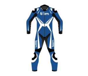 Boomletcorp Dernière conception Combinaison de course de moto pour hommes Logo personnalisé Moto 100% Costumes en cuir d'origine Combinaison d'équitation de qualité supérieure - Product Image 1