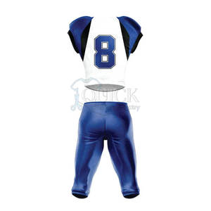 Precio al por mayor Ropa deportiva Uniforme de fútbol americano Pantalones cortos 100% Poliéster Colores personalizados Logo Secado rápido Transpirable Hecho - Product Image 2