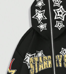 เสื้อฮู้ดสั่งตัดสำหรับผู้ชายเสื้อฮู้ดพิมพ์ลายตามสั่งสำหรับทีมวิทยาลัย DTG DTF การระเหิดการปักพลอยเทียมเน้นการส่งทั่วโลกปลอดภัย - Product Image 4