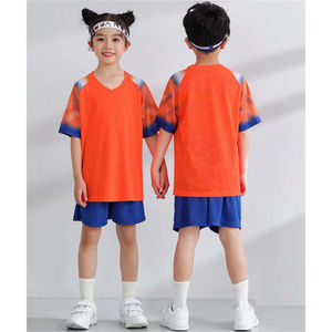 Camiseta de fútbol en blanco personalizada y pantalones cortos para hombres y mujeres, traje de entrenamiento de fútbol, uniforme de equipo, uniforme de manga corta para niños y adultos - Product Image 6