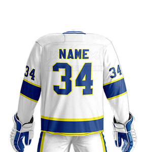 Uniformes de Hockey sobre Hielo 2024 Cómodos, Transpirables, de Bajo Precio y Alta Demanda, con Impresión de Logotipo Personalizado, 100% Poliéster, Servicio OEM de Alta Calidad - Product Image 6