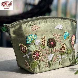 Venta al por mayor de bolsos florales bordados a mano para ocasiones formales de estilo vintage - Product Image 3