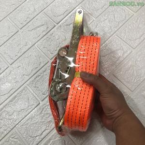 Correas de amarre de trinquete de poliéster Premium fuertes y confiables para transporte y almacenamiento seguro de carga - Product Image 2