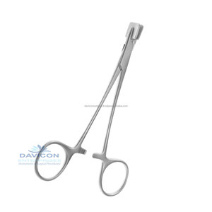 Forceps manuel House Gelfoam avec mâchoire de 6 pouces 1CM X 1CM Instrument chirurgical en acier inoxydable - Product Image 4
